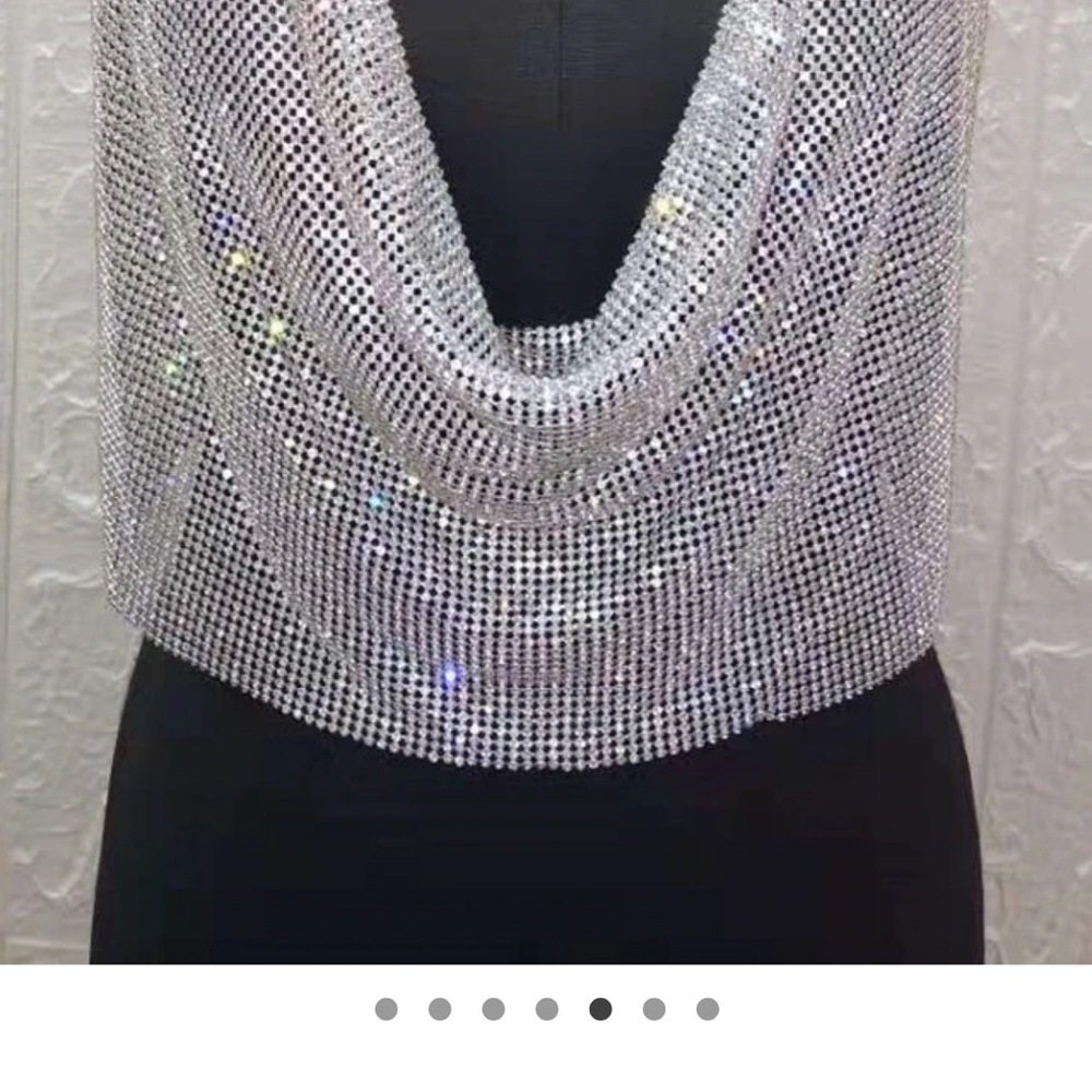 CHAINMAIL ShinyGal Dimond Top